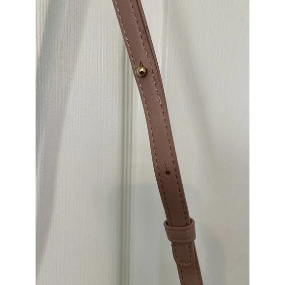 Samara‎ Medium Shoulder Bag Peony Blush Pink Crossbody Vegan - Picture 7 of 10